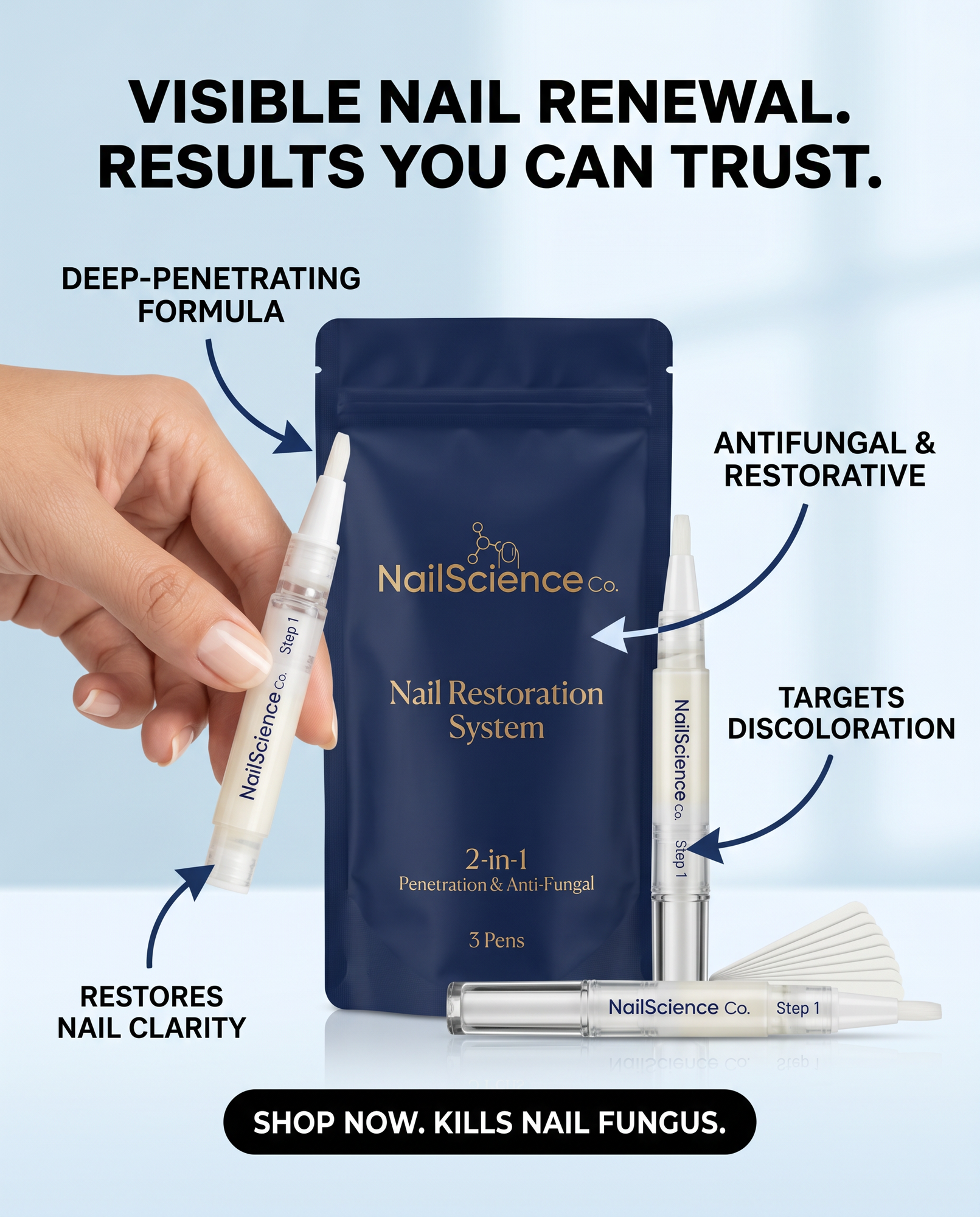 NailScience — headline ad creative